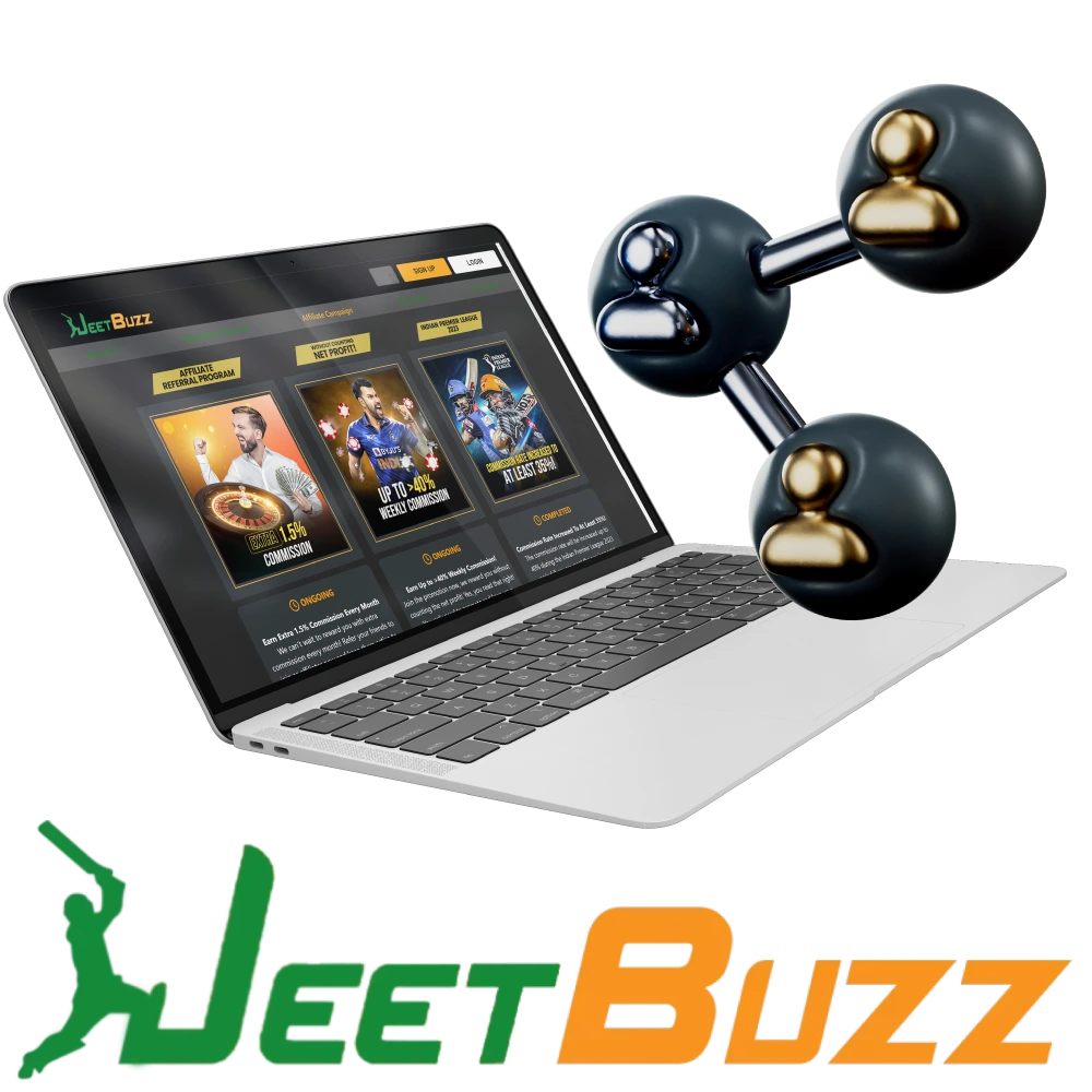 JeetBuzz অ্যাফিলিয়েট প্রোগ্রামে যোগদান করুন এবং সাপ্তাহিক ৩৫% পর্যন্ত পেমেন্ট অর্জন করুন।