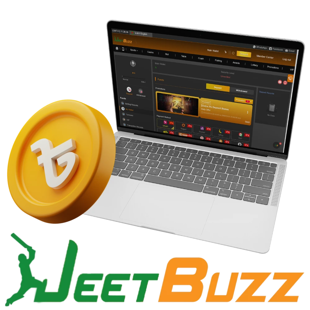 JeetBuzz বাংলাদেশের খেলোয়াড়দের জন্য একাধিক ডিপোজিট পদ্ধতি অফার করে।