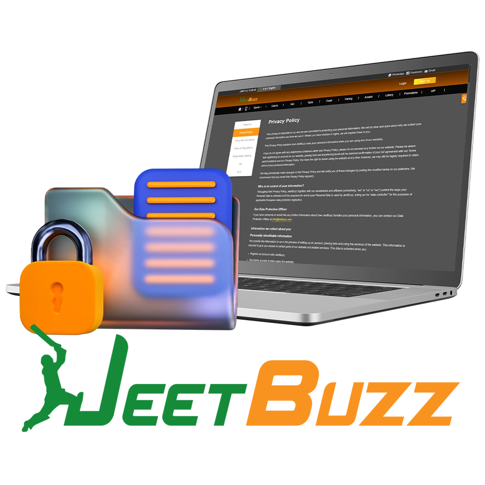 JeetBuzz-এর গোপনীয়তা নীতির সাথে পরিচিত হন।
