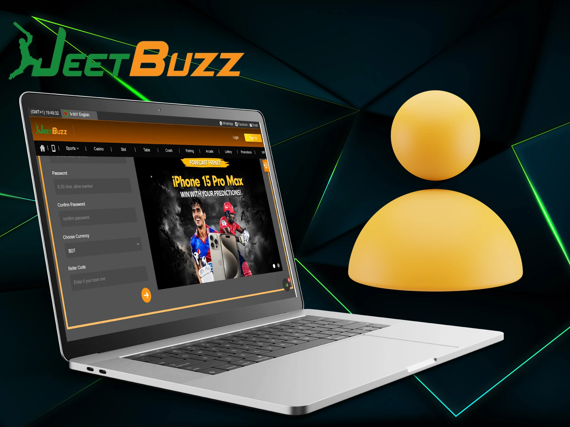 You must be over 18 years of age to register on our site.