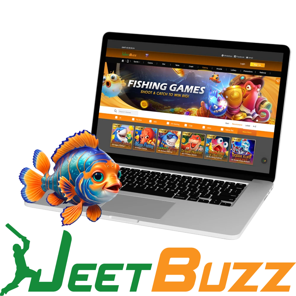JeetBuzz অনলাইন ক্যাসিনোতে মাছ ধরার গেমগুলি কী কী?