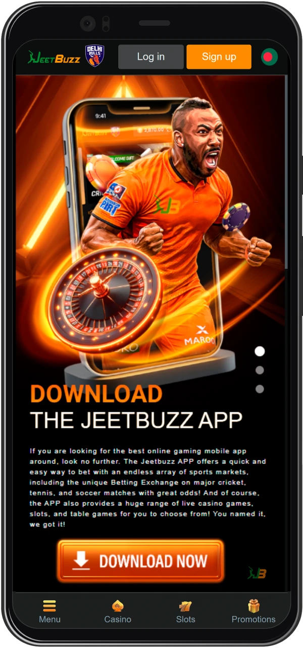 Download the JeetBuzz app on your Android device for secure betting in Bangladesh.